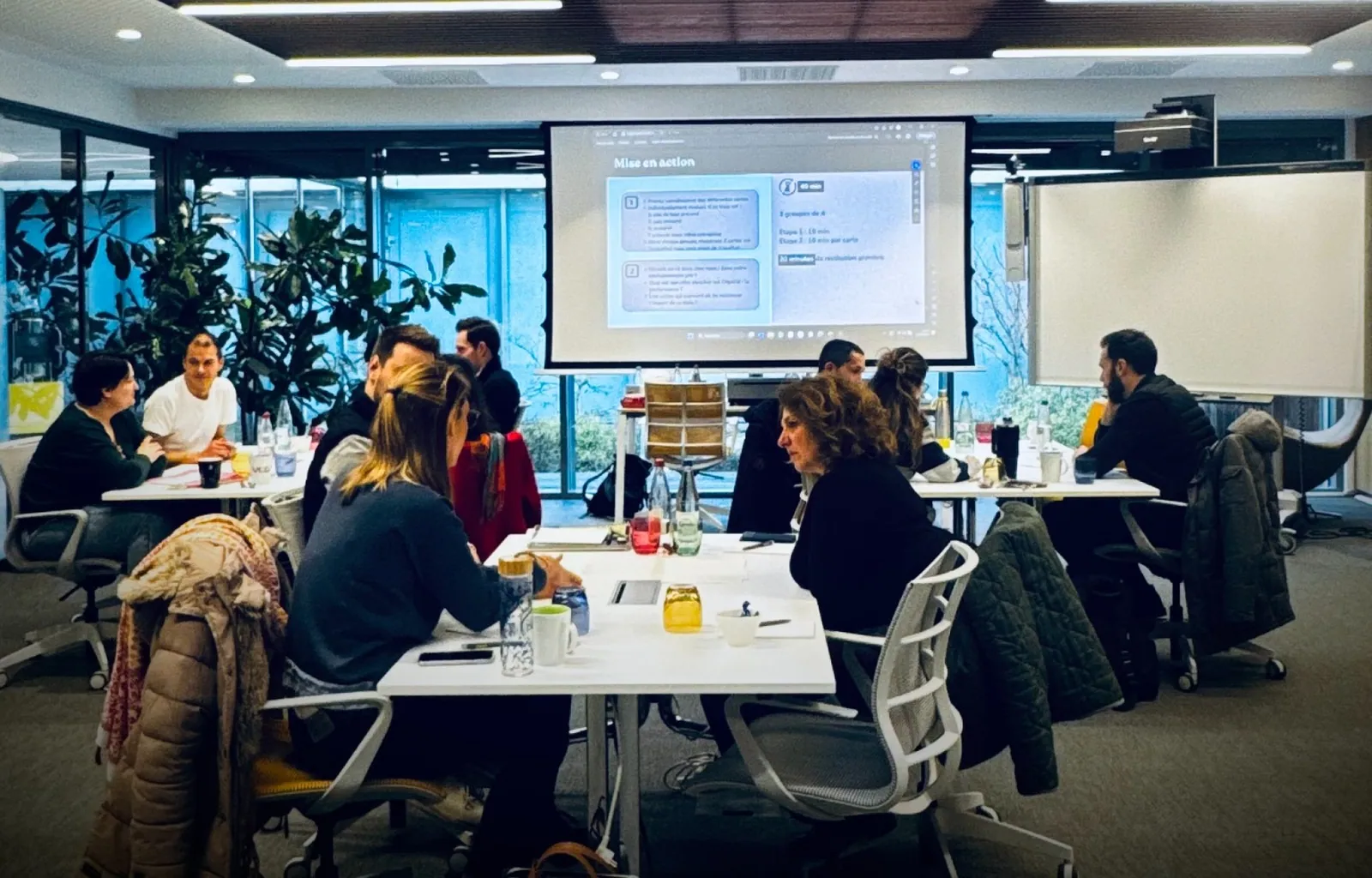 Atelier collaboratif d'équipe