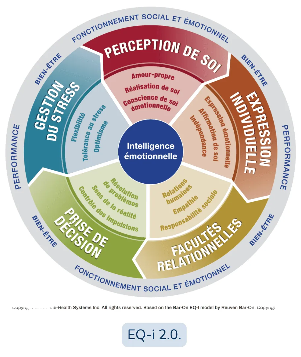 Roue de l'intelligence émotionnelle EQ-i 2.0