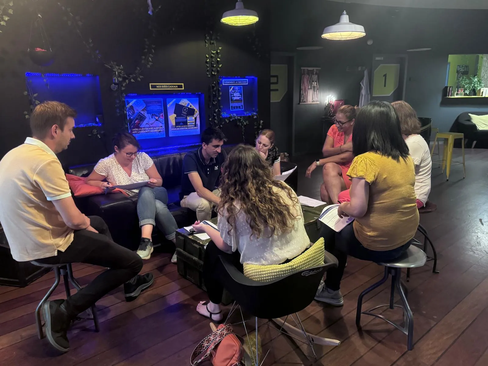 Atelier de cohésion d'équipe